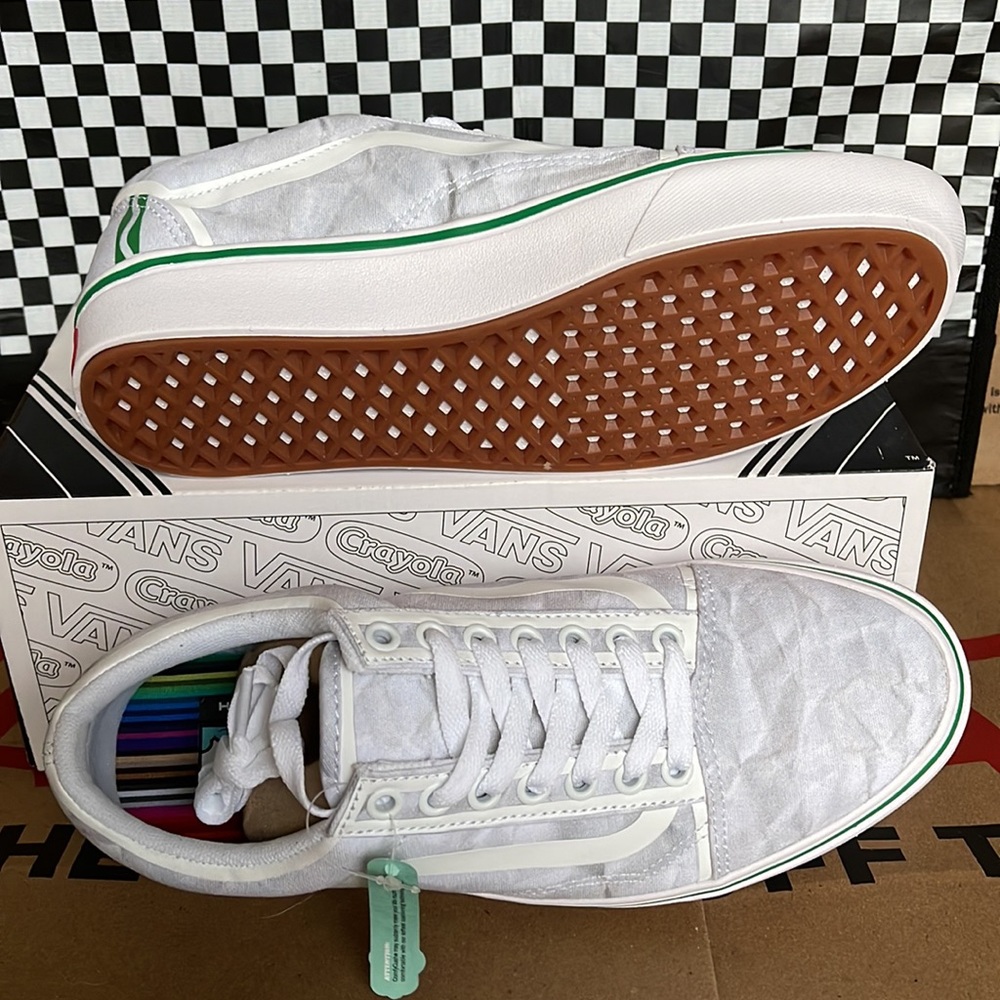 Vans Comfycush Old Skool Crayola Dlylmgntncstrctn Men’s sneakers - Picture 5 of 16